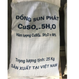 Đồng sun phat, CUSO4.5H2O, dạng hạt nhỏ 98%